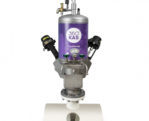 CryoSamp high innovative LNG sampling probe-vaporizer system